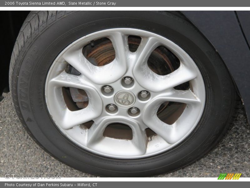 Slate Metallic / Stone Gray 2006 Toyota Sienna Limited AWD