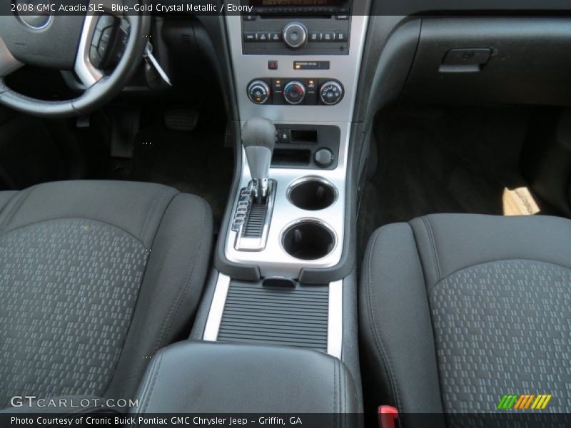 Blue-Gold Crystal Metallic / Ebony 2008 GMC Acadia SLE