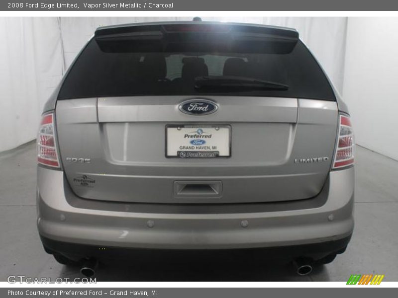 Vapor Silver Metallic / Charcoal 2008 Ford Edge Limited