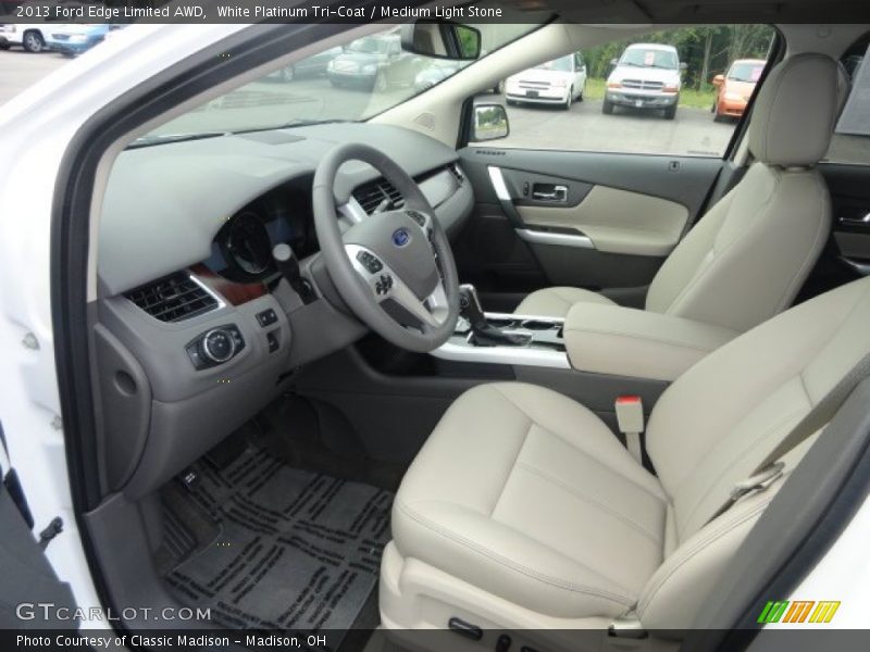 Front Seat of 2013 Edge Limited AWD