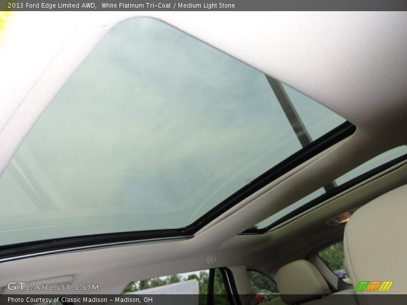 Sunroof of 2013 Edge Limited AWD