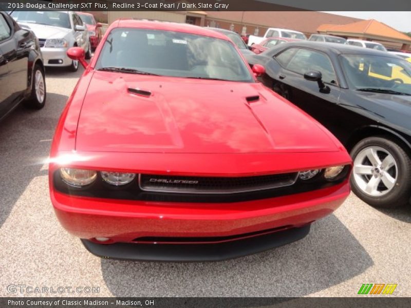 Redline 3-Coat Pearl / Dark Slate Gray 2013 Dodge Challenger SXT Plus