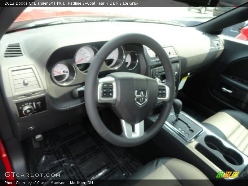 Redline 3-Coat Pearl / Dark Slate Gray 2013 Dodge Challenger SXT Plus