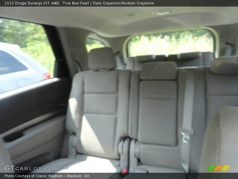 True Blue Pearl / Dark Graystone/Medium Graystone 2013 Dodge Durango SXT AWD