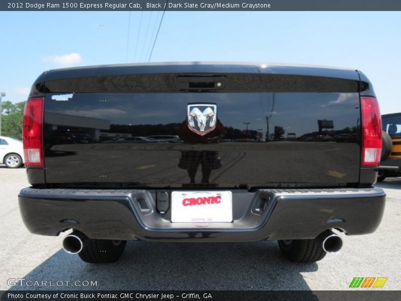Black / Dark Slate Gray/Medium Graystone 2012 Dodge Ram 1500 Express Regular Cab