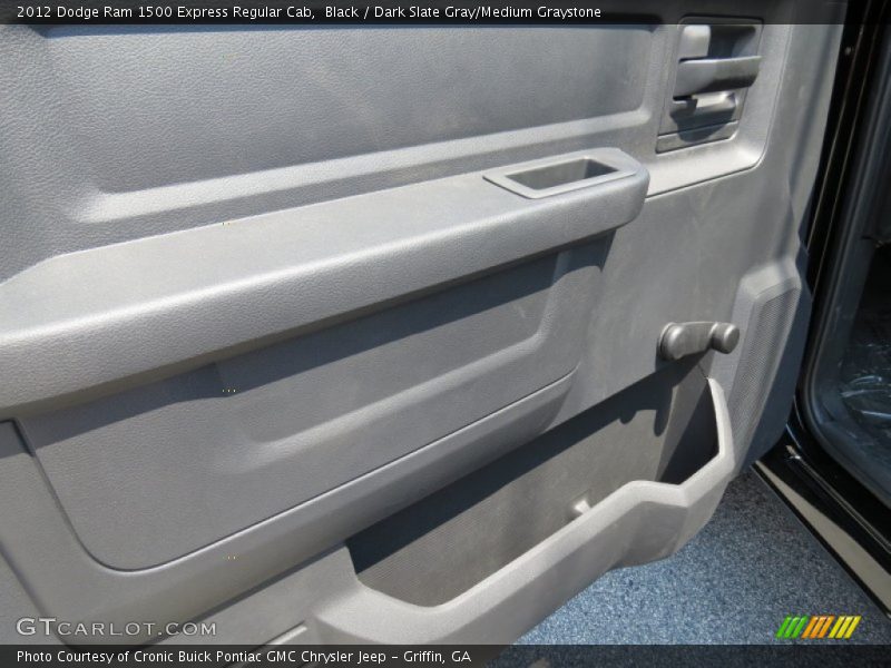 Black / Dark Slate Gray/Medium Graystone 2012 Dodge Ram 1500 Express Regular Cab
