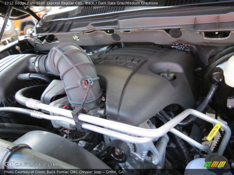 Black / Dark Slate Gray/Medium Graystone 2012 Dodge Ram 1500 Express Regular Cab