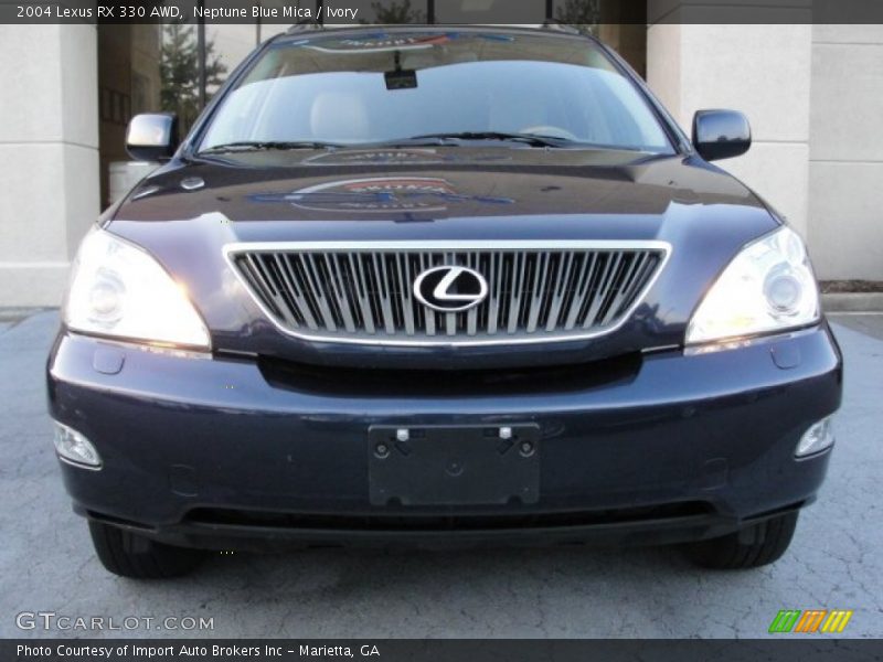 Neptune Blue Mica / Ivory 2004 Lexus RX 330 AWD