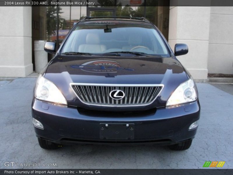 Neptune Blue Mica / Ivory 2004 Lexus RX 330 AWD