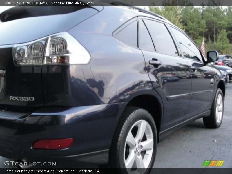 Neptune Blue Mica / Ivory 2004 Lexus RX 330 AWD