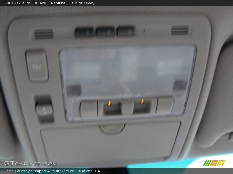 Neptune Blue Mica / Ivory 2004 Lexus RX 330 AWD