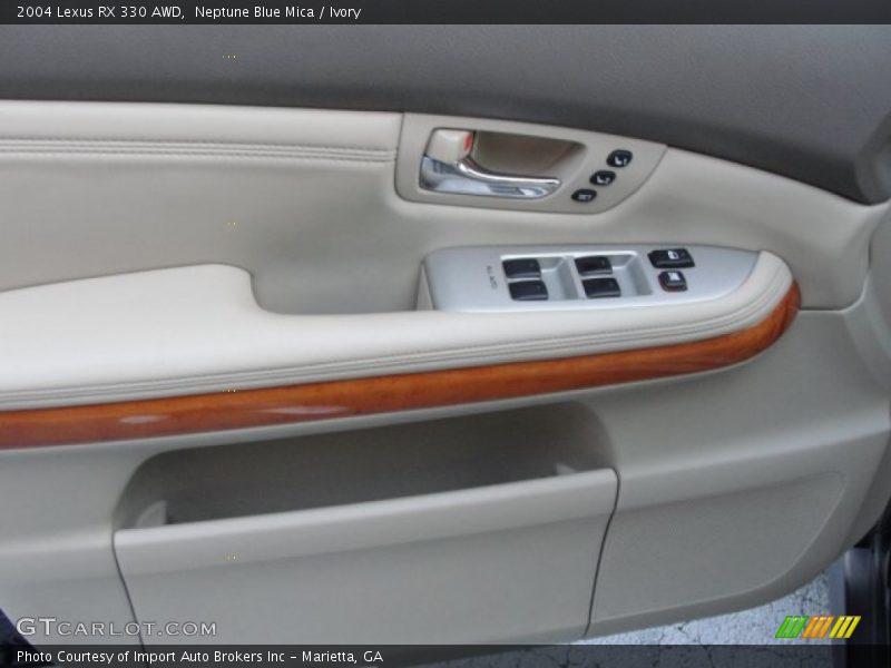 Neptune Blue Mica / Ivory 2004 Lexus RX 330 AWD
