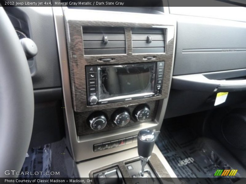 Mineral Gray Metallic / Dark Slate Gray 2012 Jeep Liberty Jet 4x4