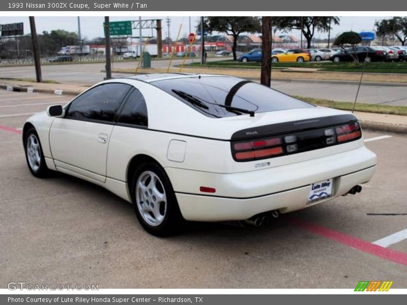 Super White / Tan 1993 Nissan 300ZX Coupe