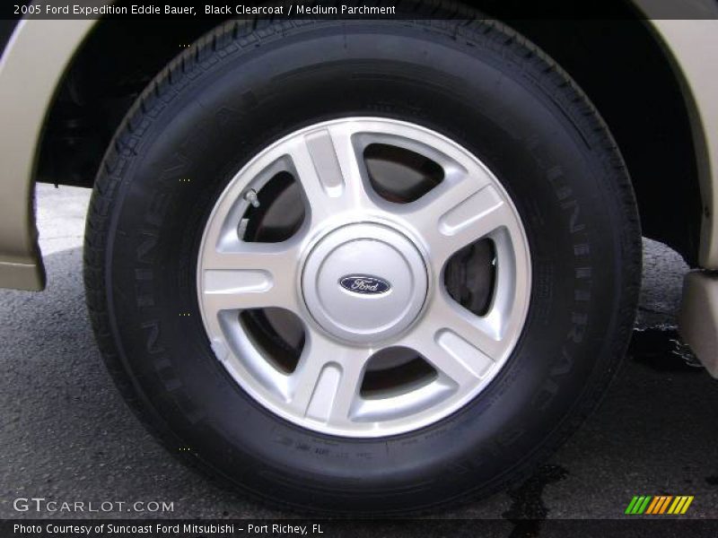 Black Clearcoat / Medium Parchment 2005 Ford Expedition Eddie Bauer
