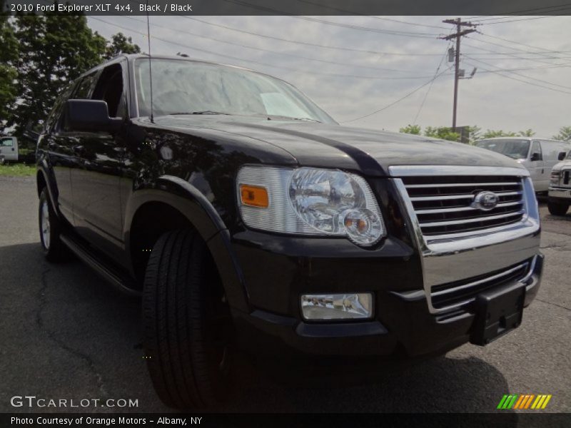 Black / Black 2010 Ford Explorer XLT 4x4