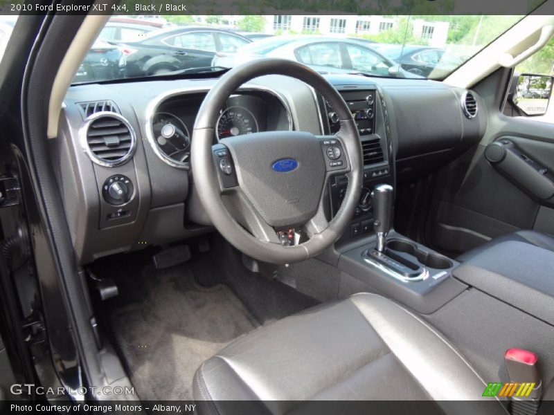 Black / Black 2010 Ford Explorer XLT 4x4