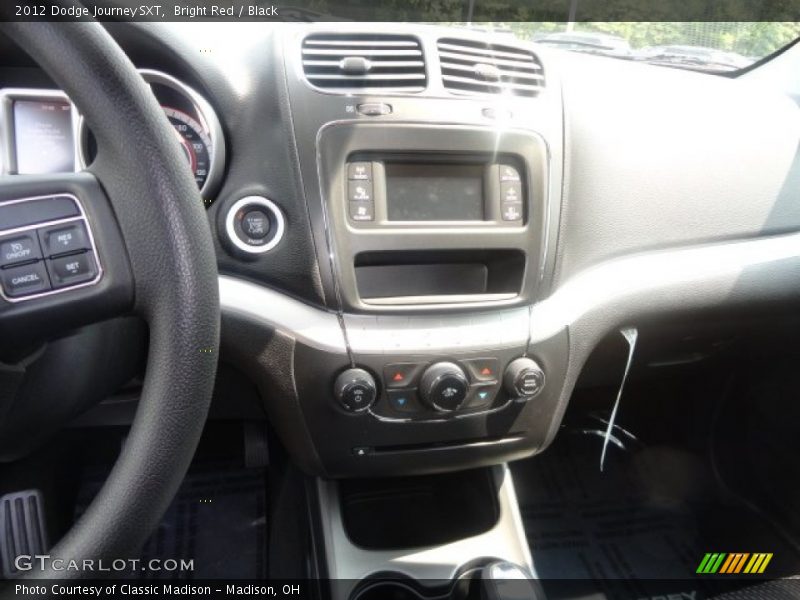 Bright Red / Black 2012 Dodge Journey SXT