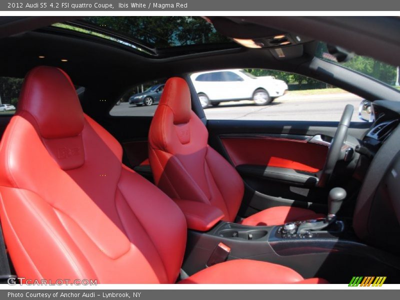  2012 S5 4.2 FSI quattro Coupe Magma Red Interior