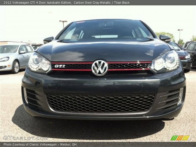 Carbon Steel Gray Metallic / Titan Black 2012 Volkswagen GTI 4 Door Autobahn Edition