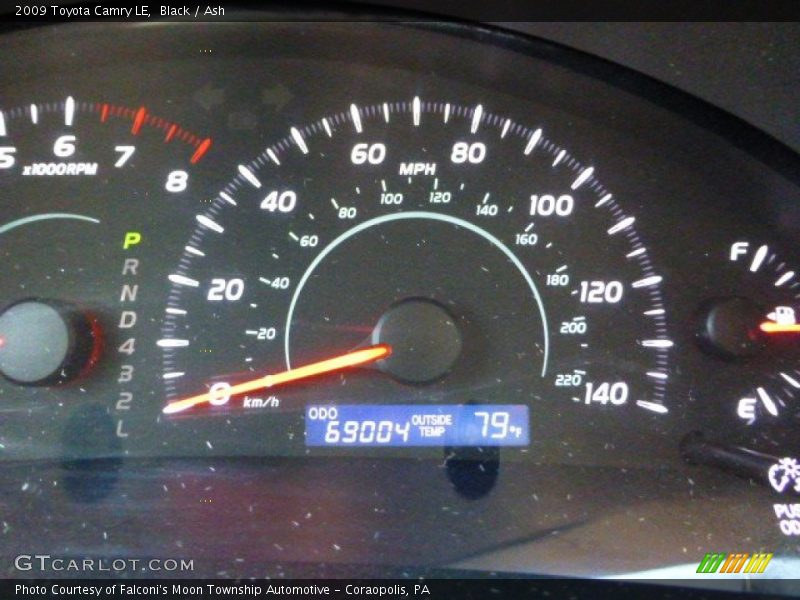 Black / Ash 2009 Toyota Camry LE