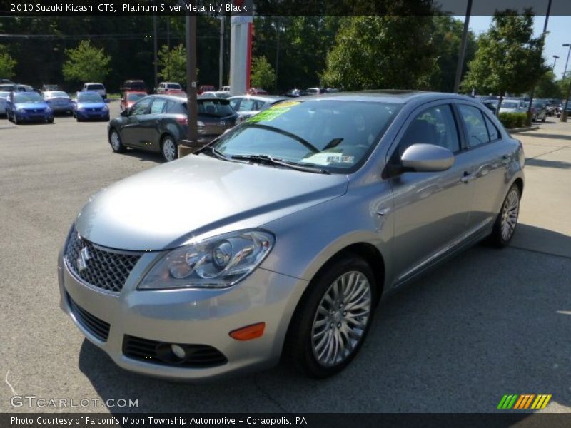 Platinum Silver Metallic / Black 2010 Suzuki Kizashi GTS