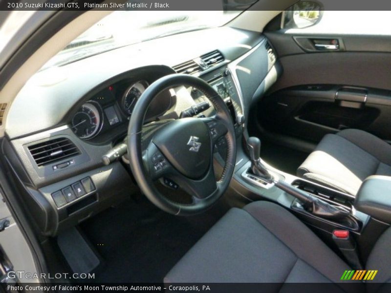 Platinum Silver Metallic / Black 2010 Suzuki Kizashi GTS