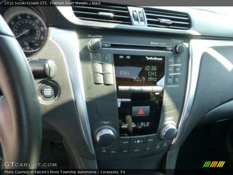 Platinum Silver Metallic / Black 2010 Suzuki Kizashi GTS