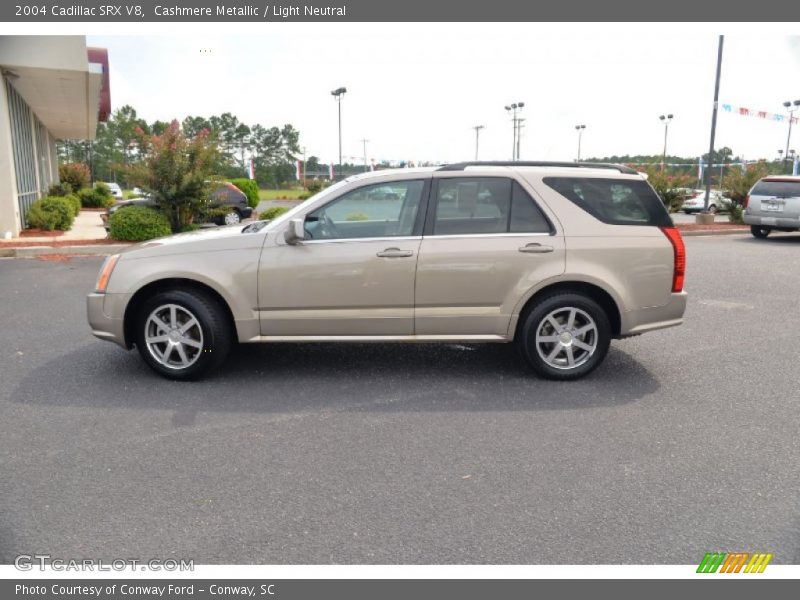Cashmere Metallic / Light Neutral 2004 Cadillac SRX V8