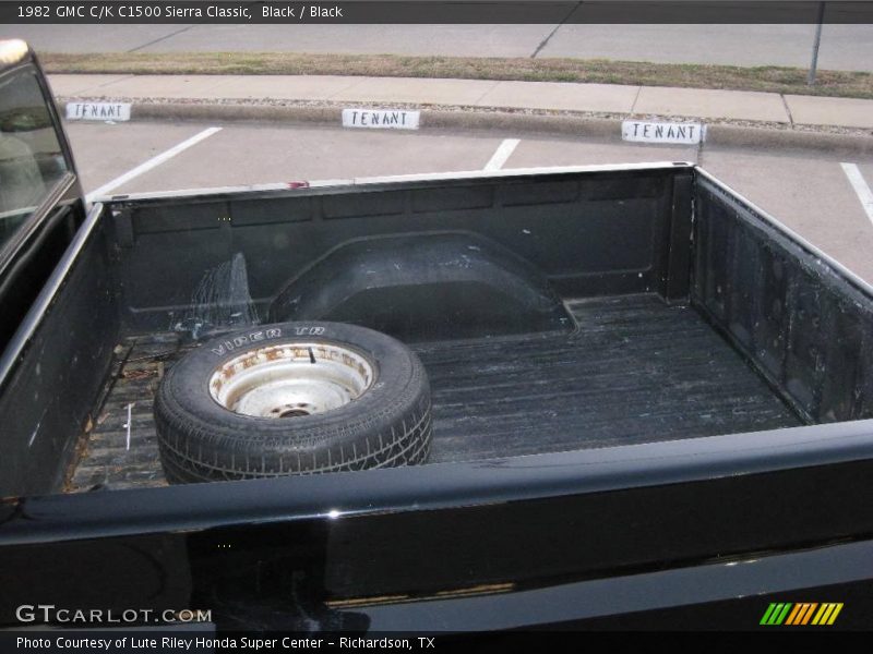 Black / Black 1982 GMC C/K C1500 Sierra Classic