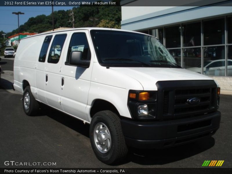 Oxford White / Medium Flint 2012 Ford E Series Van E350 Cargo