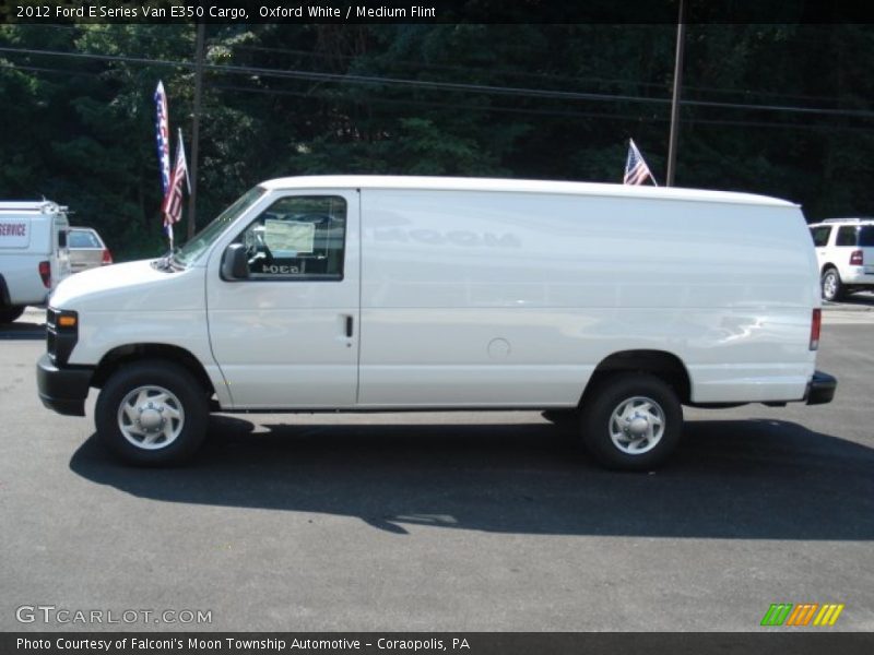 Oxford White / Medium Flint 2012 Ford E Series Van E350 Cargo