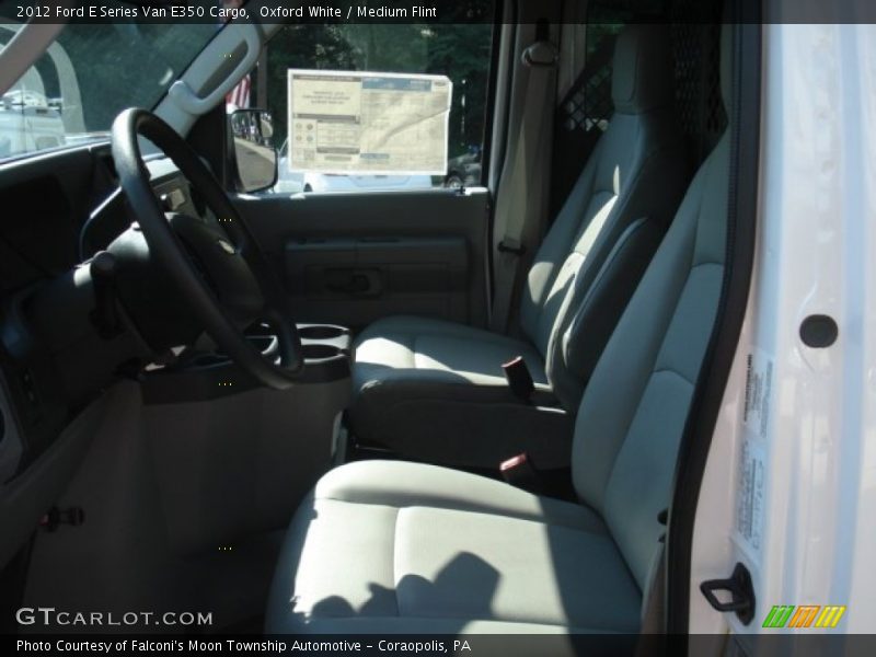 Oxford White / Medium Flint 2012 Ford E Series Van E350 Cargo