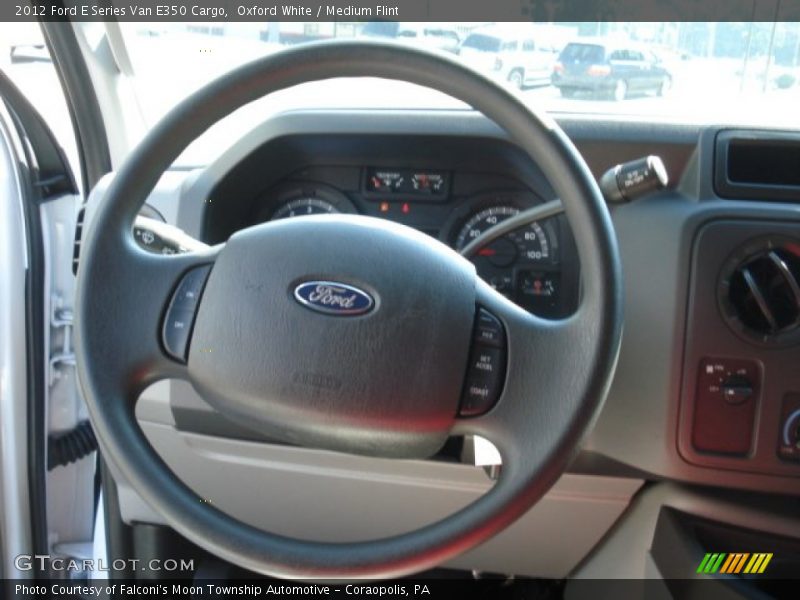 Oxford White / Medium Flint 2012 Ford E Series Van E350 Cargo