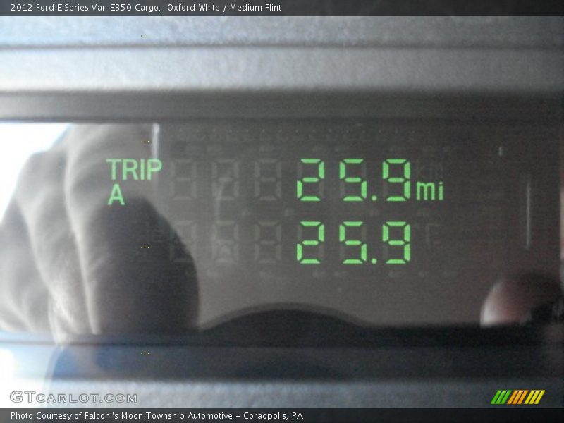 Oxford White / Medium Flint 2012 Ford E Series Van E350 Cargo