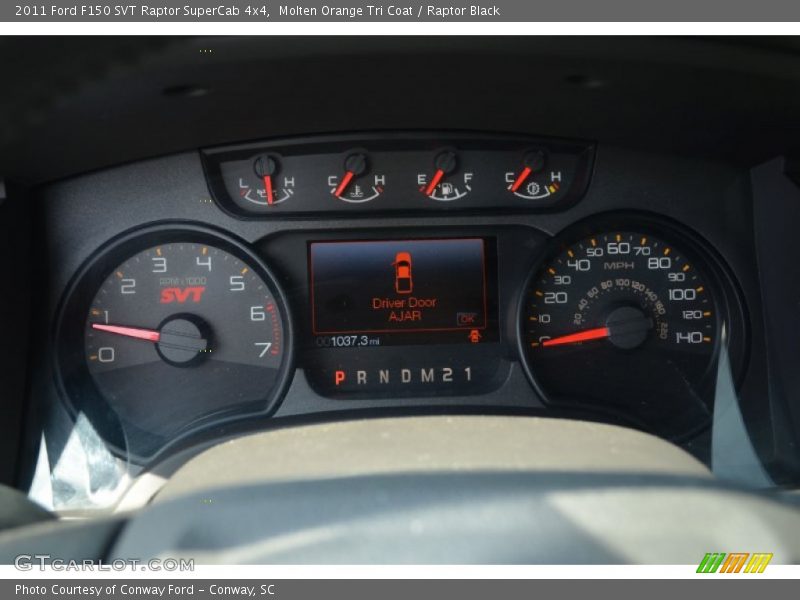 2011 F150 SVT Raptor SuperCab 4x4 SVT Raptor SuperCab 4x4 Gauges