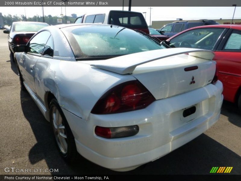 Northstar White / Black 2000 Mitsubishi Eclipse GT Coupe