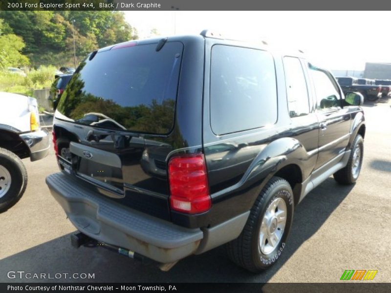 Black / Dark Graphite 2001 Ford Explorer Sport 4x4