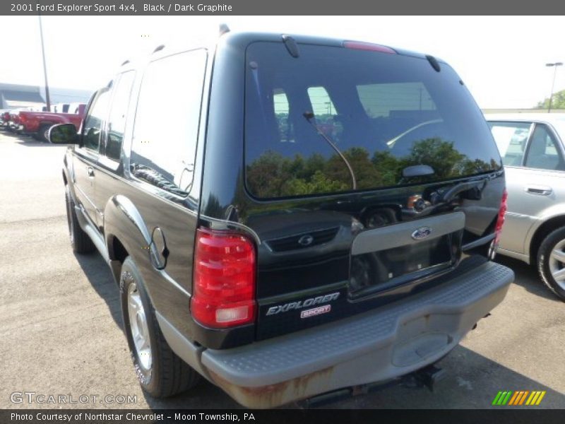 Black / Dark Graphite 2001 Ford Explorer Sport 4x4