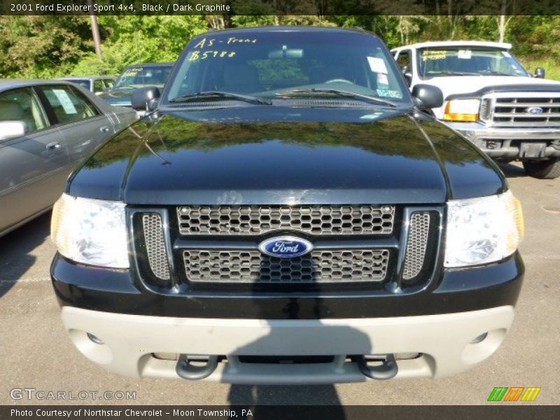 Black / Dark Graphite 2001 Ford Explorer Sport 4x4