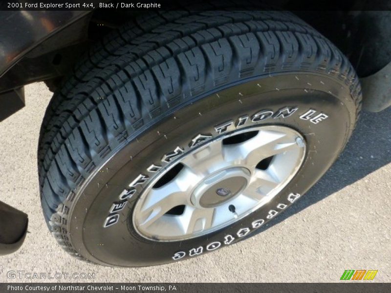 Black / Dark Graphite 2001 Ford Explorer Sport 4x4