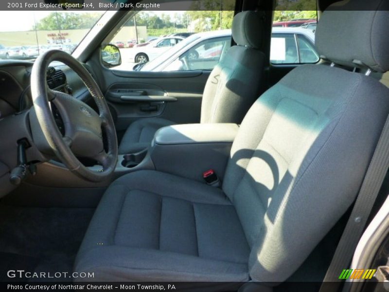 Black / Dark Graphite 2001 Ford Explorer Sport 4x4