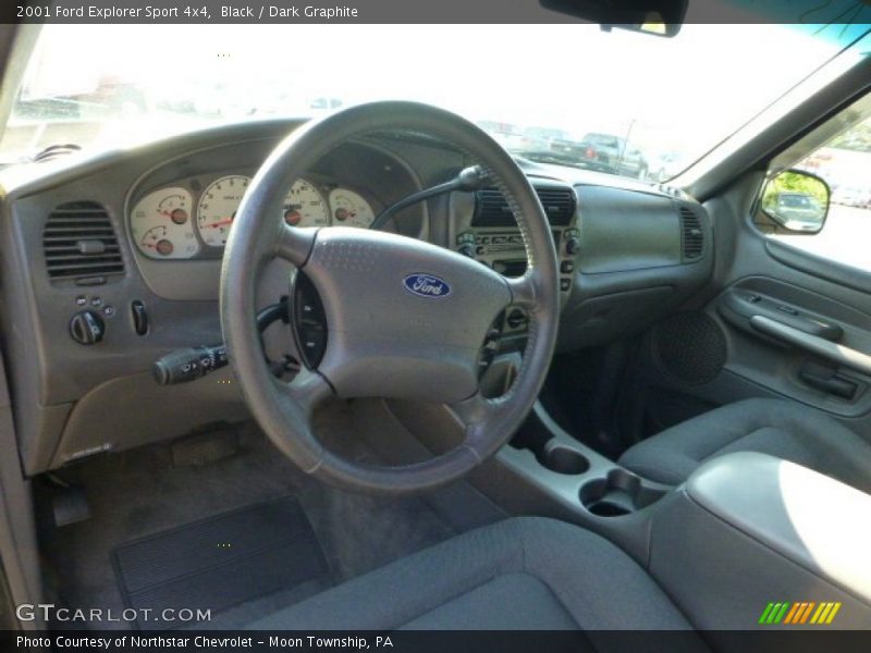 Black / Dark Graphite 2001 Ford Explorer Sport 4x4