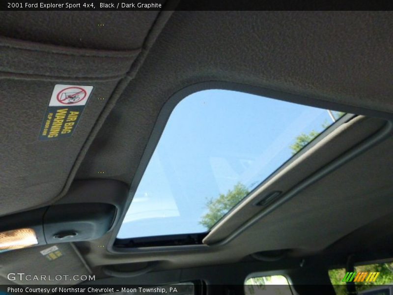 Black / Dark Graphite 2001 Ford Explorer Sport 4x4