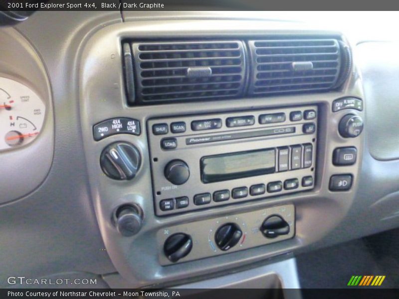 Black / Dark Graphite 2001 Ford Explorer Sport 4x4