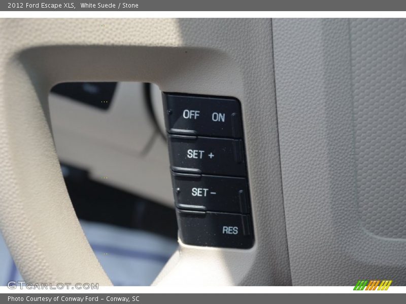 White Suede / Stone 2012 Ford Escape XLS