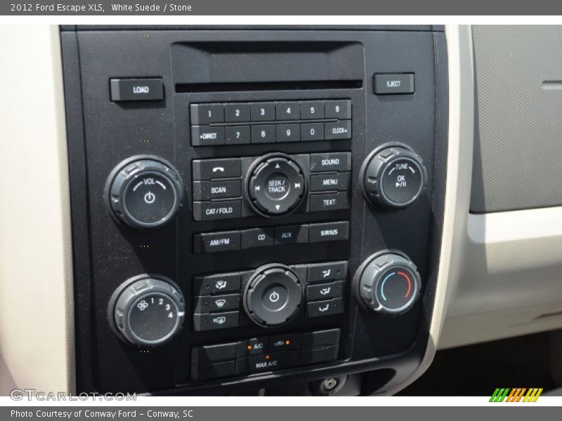 White Suede / Stone 2012 Ford Escape XLS