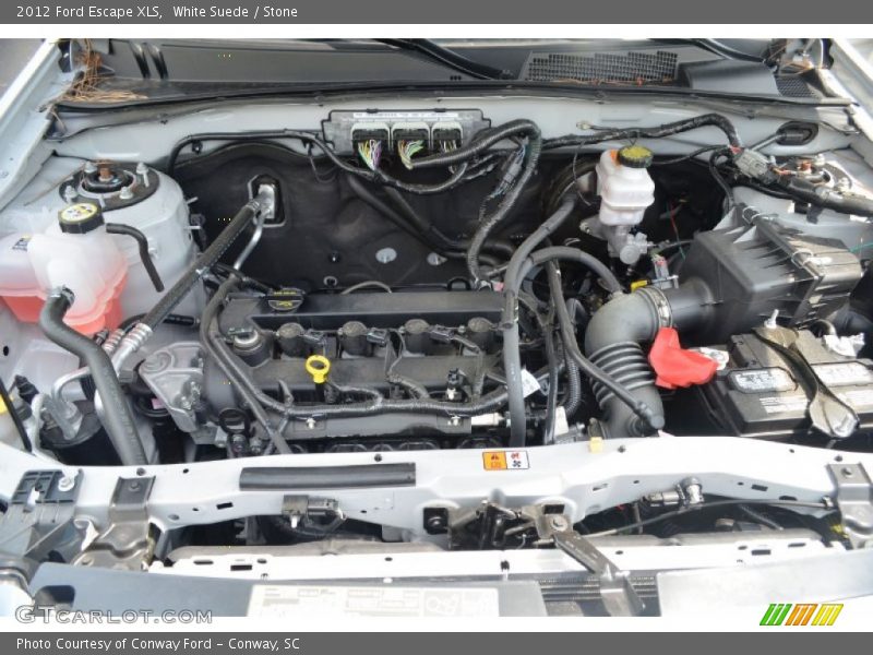 White Suede / Stone 2012 Ford Escape XLS