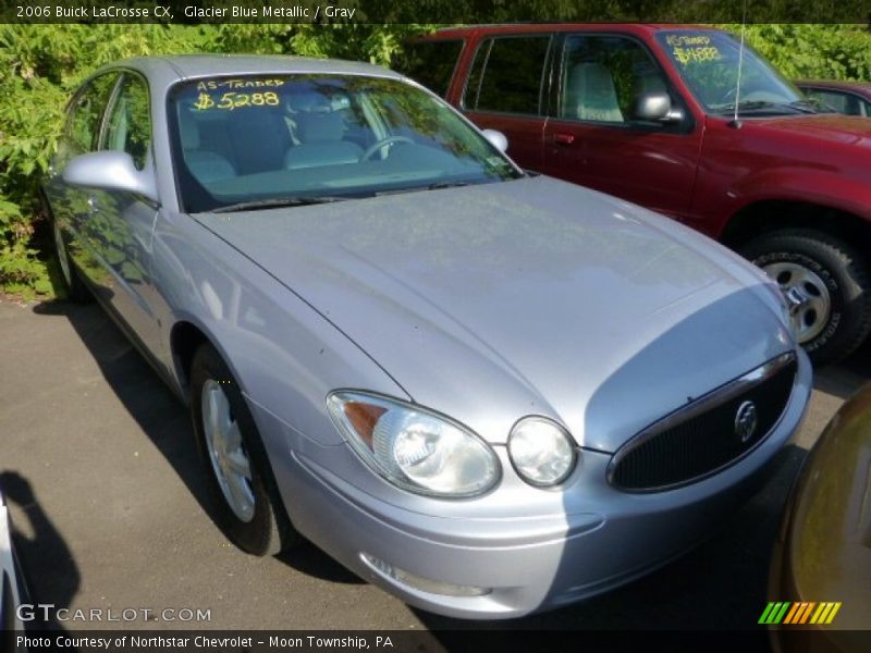 Glacier Blue Metallic / Gray 2006 Buick LaCrosse CX