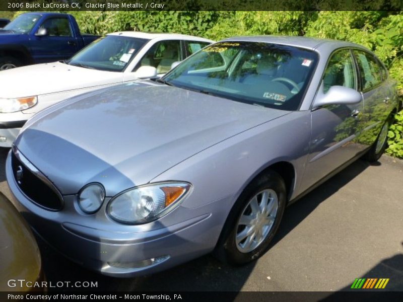 Glacier Blue Metallic / Gray 2006 Buick LaCrosse CX